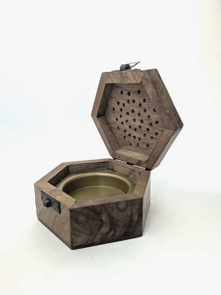Wooden Bakhoor Burner Box