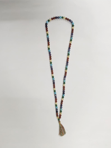 Elegant Multicolor Natural Stone Tasbih – 100 Beads