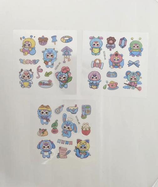Cute Cartoon Sticker Pack