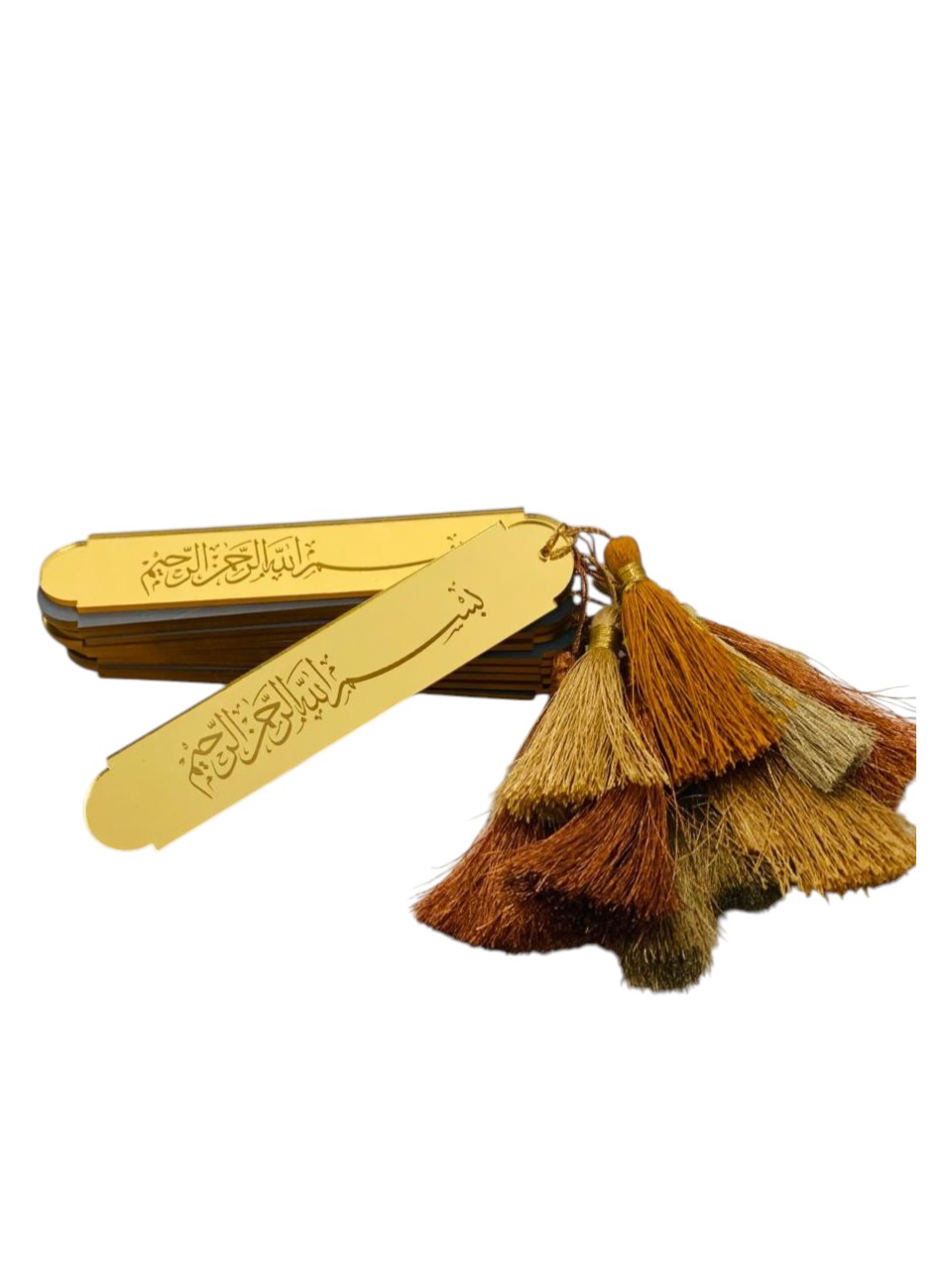 ACRYLIC BOOKMARK WITH CRAVED BISMI