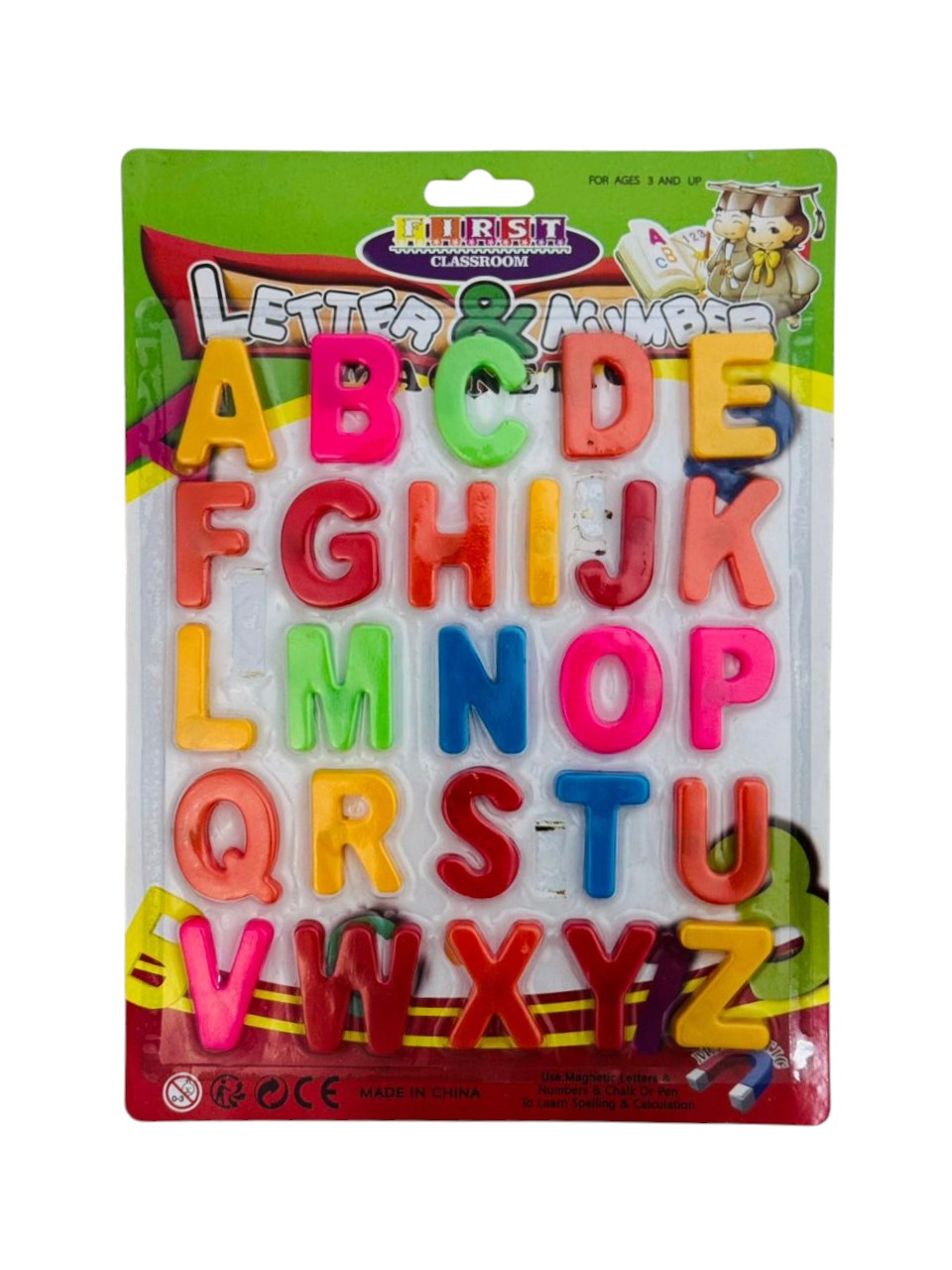 ENGLISH LETTERS MAGNETIC FOR KIDS