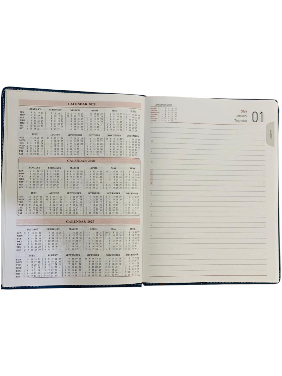 DIARY 2026 A4 SIZE VELWET COVER